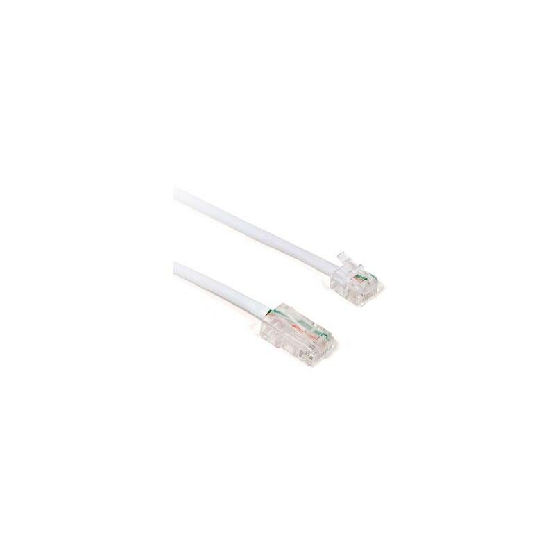 

Axil - Cable de 2m de conexión Ethernet Rj45/Rj11 Cat6 Blanco