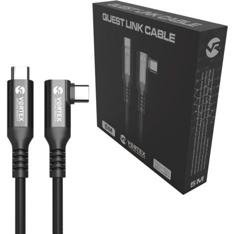 Cable de 5 m de VortexVR USB-C a Meta Quest Link  para Quest 3S, Quest 3 y Quest 2