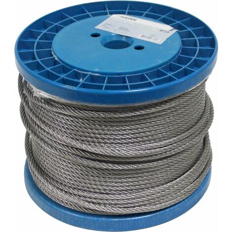 Cable de Acero Inoxidable - 6mm x 100m