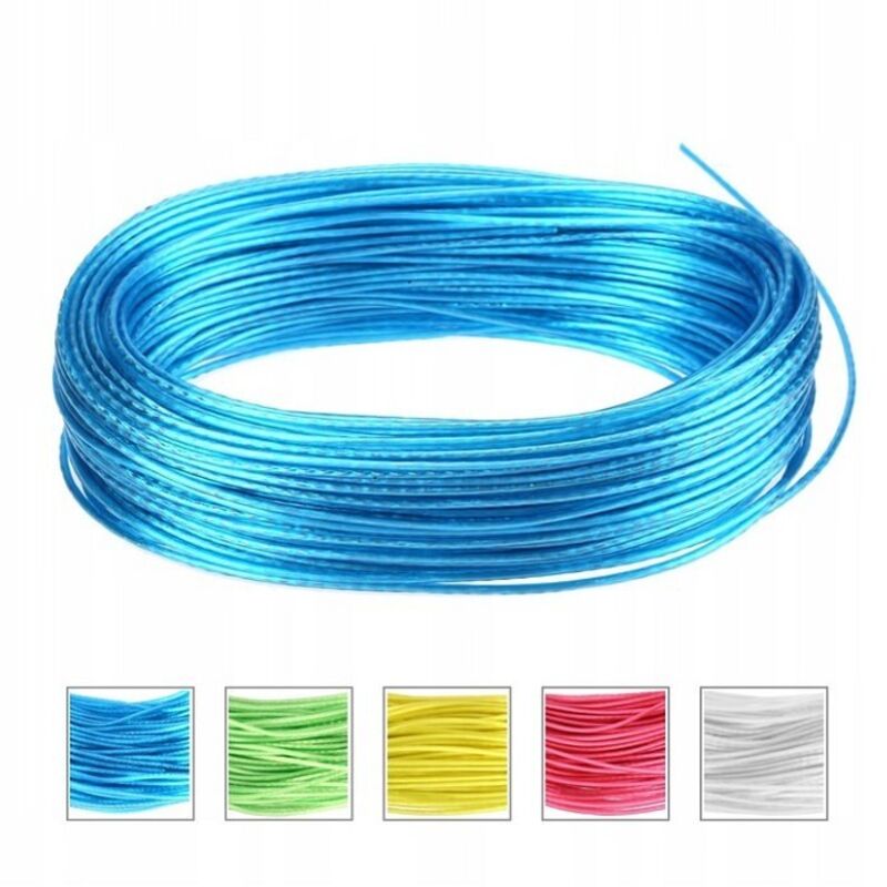 Cable de acero para secadores de jard铆n 60 m Ravi