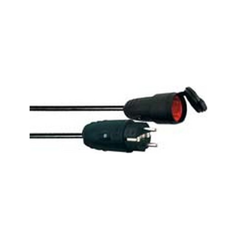 

Cable de alargador, Tipo de cable : H05 RR-F 3G1,5, Largo de cable 20 m, Calidad del cable Caucho