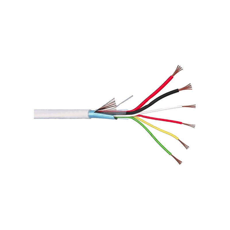 

Cable de alarma CCA blindado 4X0,22 SH 100m