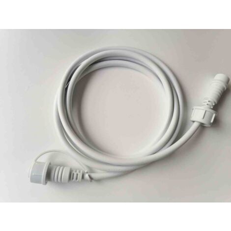 Cable de alimentación/extensión BLANCO para GIRILANDY 2m