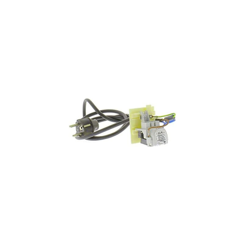Cable de alimentación original (1,3 m) Ariston Hotpoint, Bauknecht, Whirlpool, lavavajillas Indesit - C00296820