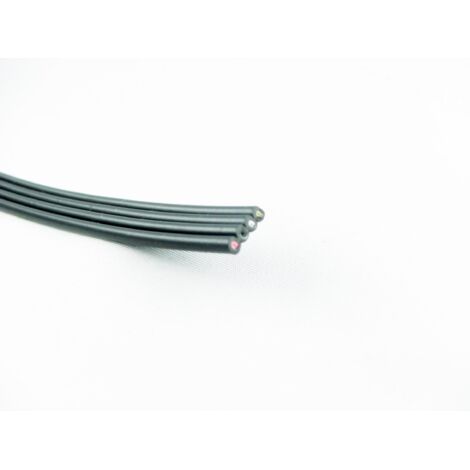 CABLE DE AUDIO 4C+4 PLANO NEGRO