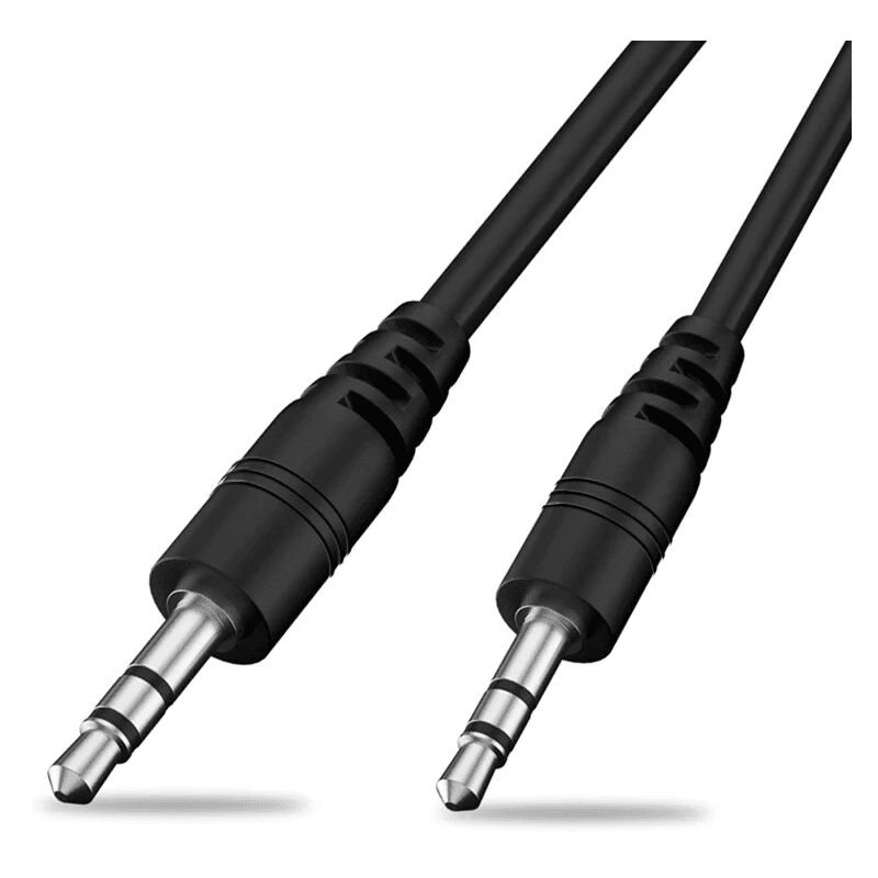 

Cable de audio estereo jack 3.5 macho 3 M Negro