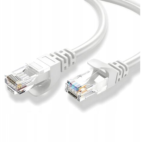 Câble de brassage Montis U/UTP 5e RJ45 / RJ45 40 m blanc