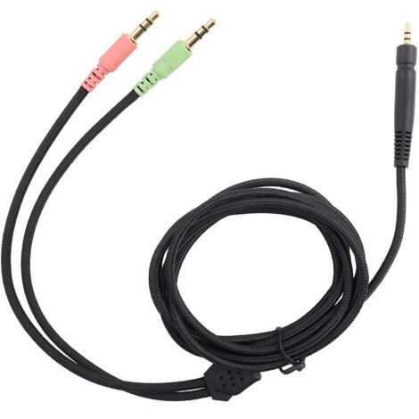 Câble de Casque Gaming pour Sennheiser G4ME ONE, PC 373D, PC37X, GSP 350/500/600 - Version PC