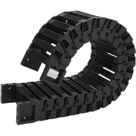 Câble de chaîne de traînée en Nylon, fournitures industrielles flexibles, série silencieuse, câble de remorquage de réservoir 0.7/1 mètre S40 x 100 1 mètre