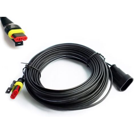 Câble de charge pour station Transformer Power robot tondeuse Gardena R38Li R40Li R45Li R50Li R70Li R75Li R80Li 2016+, Sileno City/Life/Minimo, McCulloch Rob Robot Tondeuse - 3 m