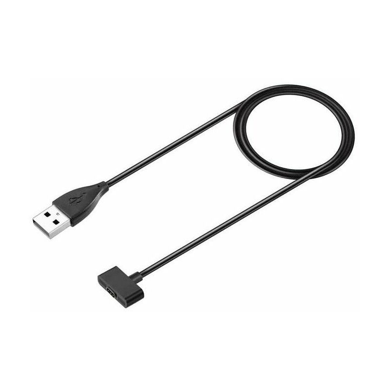 Northix - Câble de charge usb compatible Fitbit Ionic (1m) - Noir