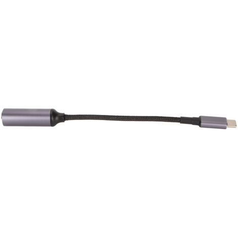 Câble de charge USB Type C mâle vers connecteur DC femelle 4.5mm/0.6mm, 100W, pour téléphones, tablettes et ordinateurs portables