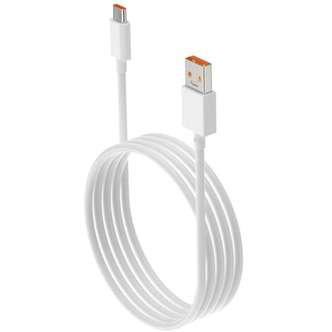 Câble de chargement USB Type-C extra long de 2 mètres, compatible avec Samsung, Huawei, Sony, Moto, Nintendo Switch, etc.