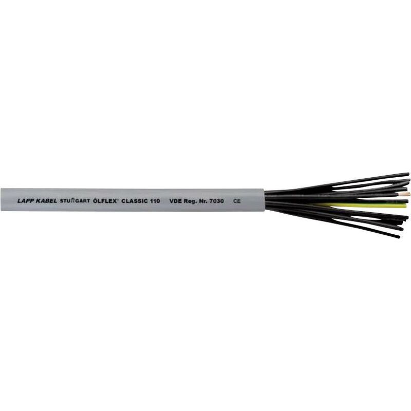 Lflex® classic 110 Câble de commande 5 g 0.75 mm² gris 1119105/100 100 m V279781 - Lapp