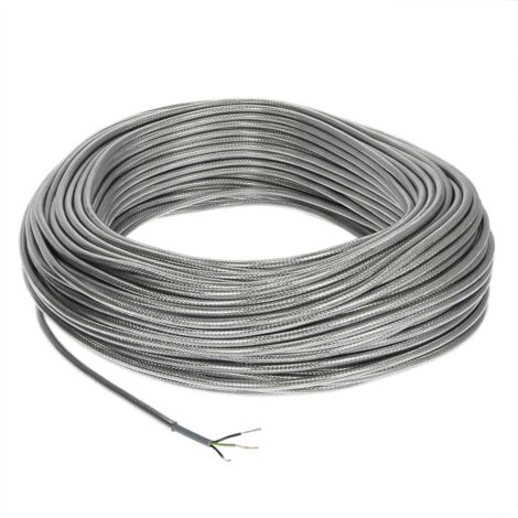 Câble de commande blindé en PVC 3 x 0,75 mm² avec conducteur de protection