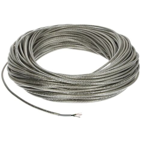 Câble de commande blindé en PVC 3 x 1,5 mm² avec conducteur de protection