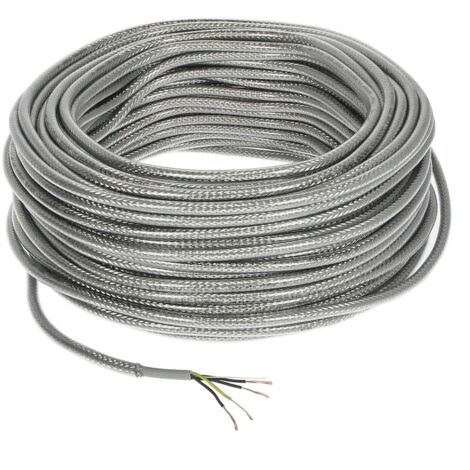 Câble de commande blindé en PVC 4 x 1,5 mm² avec conducteur de protection