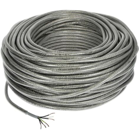 Câble de commande blindé en PVC 5 x 2,5 mm² avec conducteur de protection