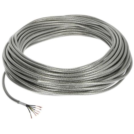 Câble de commande blindé en PVC 7 x 1,5 mm² avec conducteur de protection