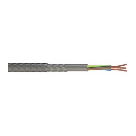 Câble de commande Blindé RS PRO, 5 x 2,5 mm², gaine PVC, 10m ( Prix pour sachet de 10 Mètres )