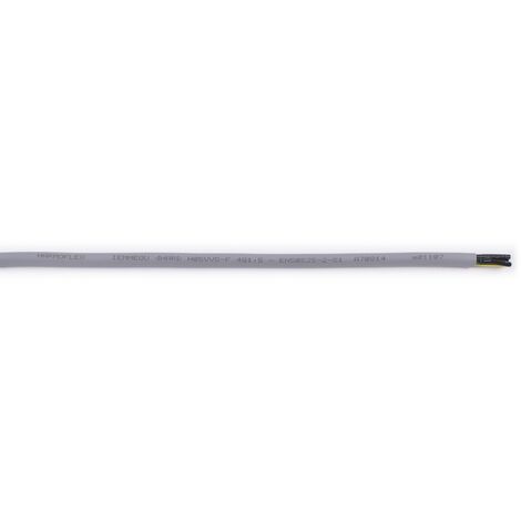 Câble de commande CAE Groupe HARMOFLEX, 4 x 1,5 mm², 14 AWG Gris