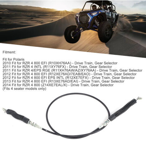 Câble de Commande de Boîte de Vitesses 7081591 168cm/66.1in Accessoire de Remplacement pour Polaris RZR 4 800