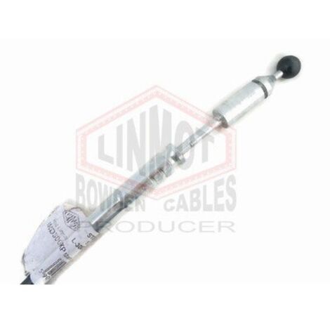Câble de commande de distributeur hydraulique - Système NIMCO, L-3000 mm, (bille en plastique)
