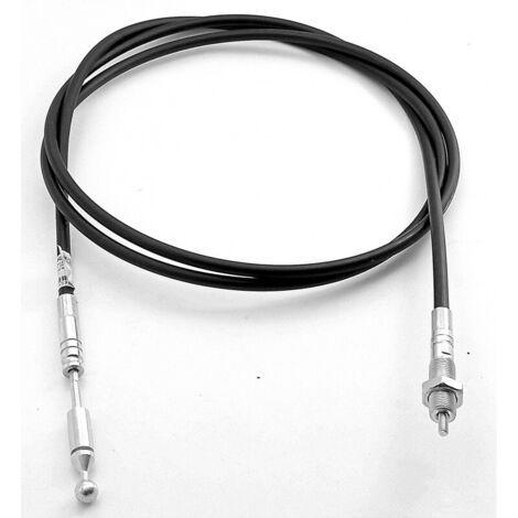 Câble de commande de distributeur hydraulique - Système NIMCO, L-3000 mm, (bille métallique)