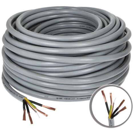 Câble de commande PVC 4 x 10 mm² avec conducteur de protection
