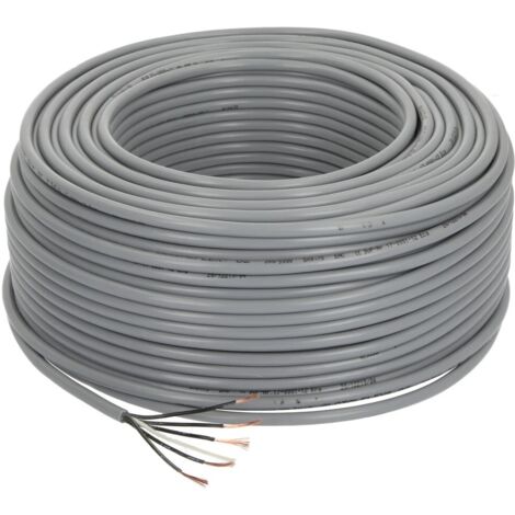 Câble de commande PVC 5 x 0,75 mm² sans conducteur de protection