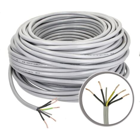 Câble de commande PVC 5 x 6 mm² avec conducteur de protection