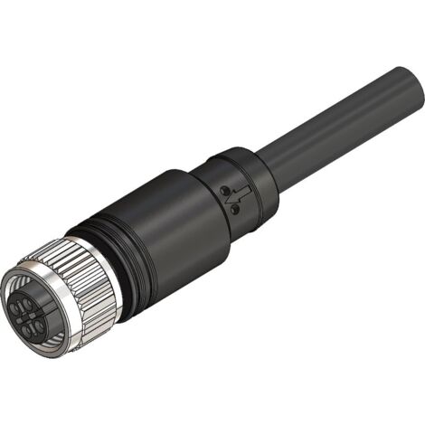 Câble de commande RS PRO 4 conducteurs , M12 Femelle, 20m ( Prix pour 1 )