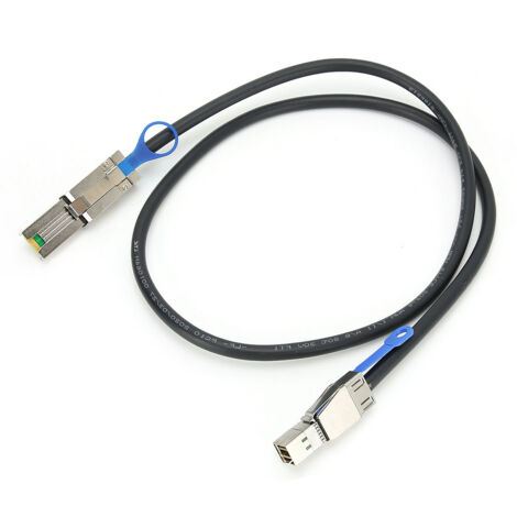 Câble de Commutation Mini SAS SFF-8644 vers SFF-8088 1m pour Serveur et Stockage