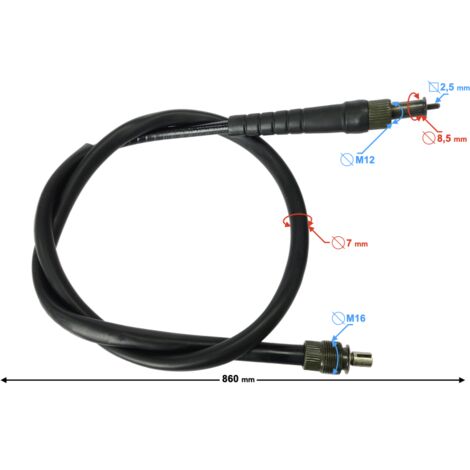 Câble de compteur de vitesse pour cyclomoteur FR