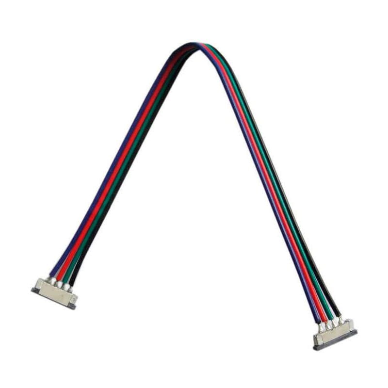 Ledbox - Câble de connexion directe pour bande led rvb (4 broches) 10mm