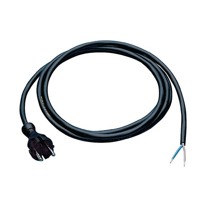 

Cable de conexión H07RN-F 2x15 mm² 5m con conector de contorno negro