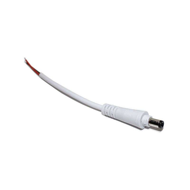 

Ledbox - Cable de conexión Jack Macho 15cm blanco