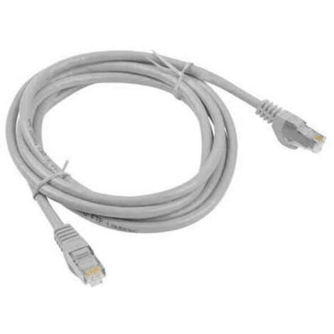 Cable de conexión Lanberg FTP cat.6 de 10 m, gris (PCF6-10CC-1000-S)