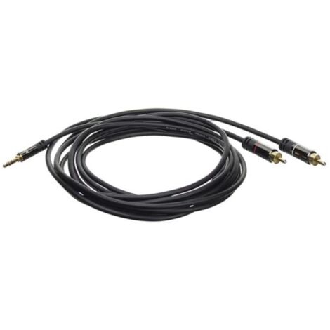 Câble De Connexion Audio De 3.5 Mm Vers 2 X Rca - 1.5 M