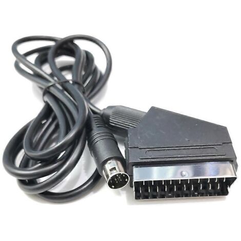 Câble de connexion de remplacement AV pour console SEGA Mega Drive 2 (MD2) - Compatible PAL/NTSC