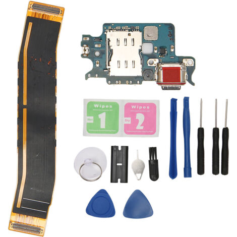 Câble de connexion pour port de charge USB, PCB sensible, remplacement pour S22 S901B S901N version UE