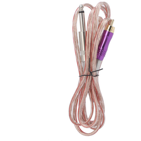 Câble de connexion RCA souple et durable pour machine à tatouage