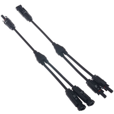Câble de connexion solaire MC4, câble de connexion pour panneau photovoltaïque, forme en Y, étanche IP67, pour panneau solaire