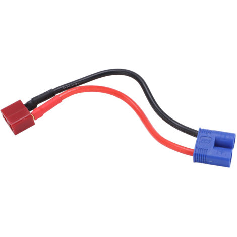 Câble de connexion souple en silicone T Head femelle-mâle EC3, 12,7 cm pour modèles RC voiture, avion, bateau