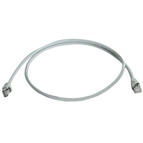 Câble de connexion Telegärtner CAT6 S/FTP 1m - [1x RJ45 mâle - 1x RJ45 mâle] - 100007973 - 1.00 m - gris W70044