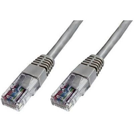 Câble de connexion U/UTP cat 5e - [1x RJ45 mâle - 1x RJ45 mâle] - DK-1511-050 - 5.00 m - gris R49820