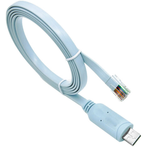 Cable de Console USB RJ45 6 Pieds FTDI Windows 8, 7, Vista, , Linux RS232