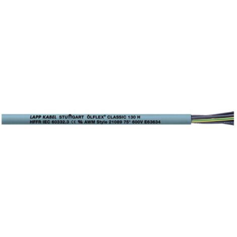 Cable de control libre de halógenos OLFLEX CLASSIC 130 H 3G1 1123067 tambor