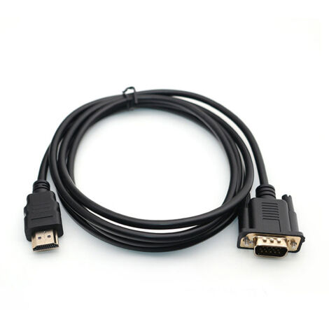 Câble De Conversion S-Vidéo 4 Broches Vers 3 RCA Mâle | 1,5 M | Pour Connecter PC à TV
