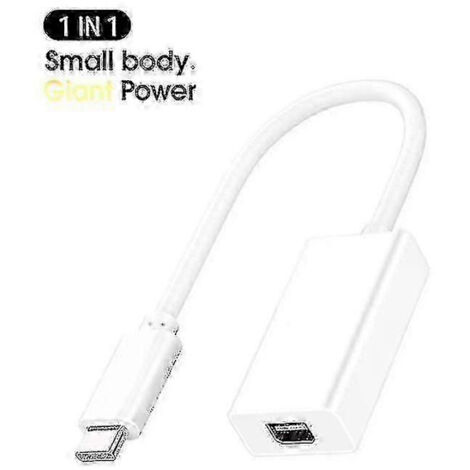 Câble de conversion Thunderbolt 2 pour appareils Apple USB-C